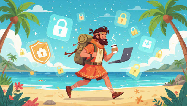 Explore the essential steps to safeguard your data while embracing the freedom of remote work. From public Wi-Fi risks to practical tools, learn how to maintain security on your travels as a digital nomad, keeping your adventures secure and productive.